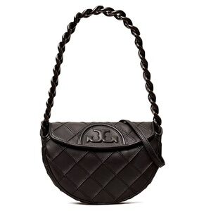 Tory Burch Mini Fleming Crescent Leather Bag - NWT